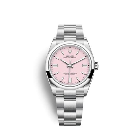 rolex perpetual oyster pink|rolex datejust oyster perpetual 36.